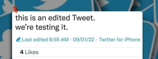 Twitter编辑按钮进入测试阶段 即将面向Blue用户