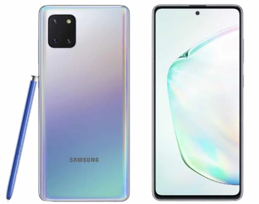 三星Galaxy Note 10 Lite 加入三星 12 月更新派对