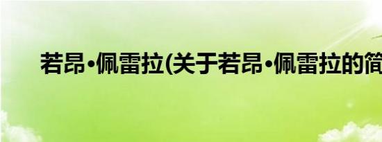 若昂·佩雷拉(关于若昂·佩雷拉的简介)