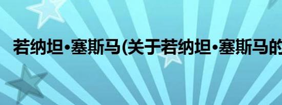 若纳坦·塞斯马(关于若纳坦·塞斯马的简介)