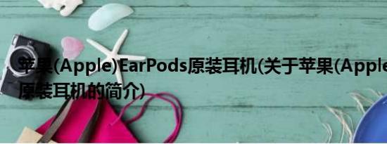 苹果(Apple)EarPods原装耳机(关于苹果(Apple)EarPods原装耳机的简介)