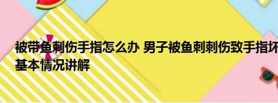 被带鱼刺伤手指怎么办 男子被鱼刺刺伤致手指坏死被截除 基本情况讲解