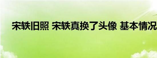 宋轶旧照 宋轶真换了头像 基本情况讲解