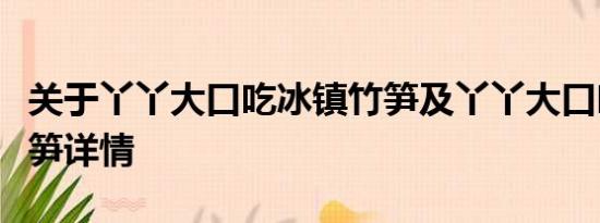 关于丫丫大口吃冰镇竹笋及丫丫大口吃冰镇竹笋详情