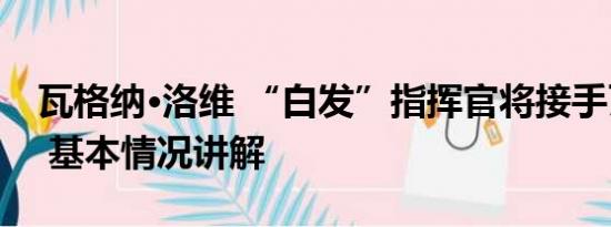 瓦格纳·洛维 “白发”指挥官将接手瓦格纳？ 基本情况讲解