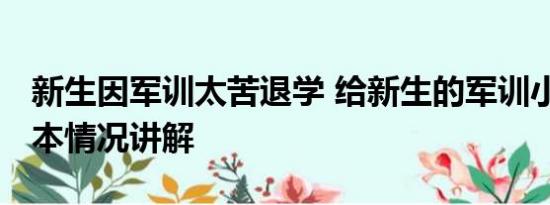 新生因军训太苦退学 给新生的军训小贴士 基本情况讲解