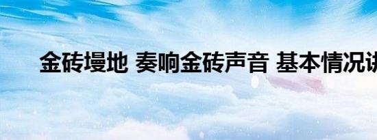 金砖墁地 奏响金砖声音 基本情况讲解