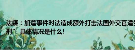 法媒：加蓬事件对法造成额外打击法国外交官遭受“浴缸酷刑” 具体情况是什么!