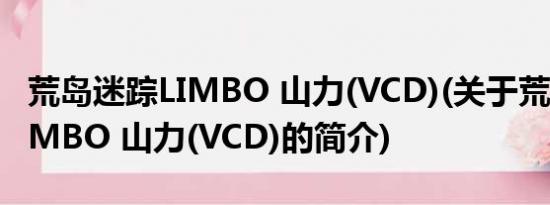 荒岛迷踪LIMBO 山力(VCD)(关于荒岛迷踪LIMBO 山力(VCD)的简介)