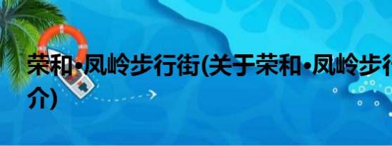 荣和·凤岭步行街(关于荣和·凤岭步行街的简介)