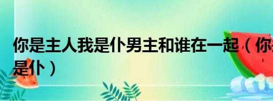 你是主人我是仆男主和谁在一起（你是主人我是仆）