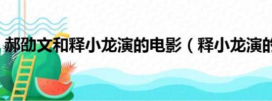 郝劭文和释小龙演的电影（释小龙演的电影）