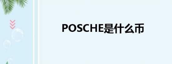 POSCHE是什么币