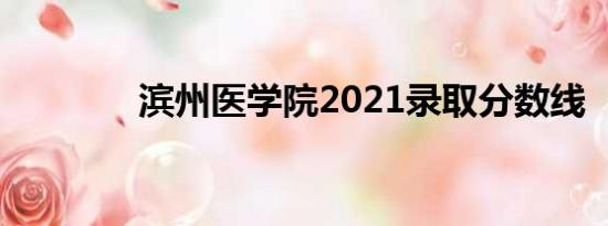 滨州医学院2021录取分数线