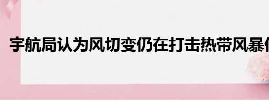 宇航局认为风切变仍在打击热带风暴伊泽尔