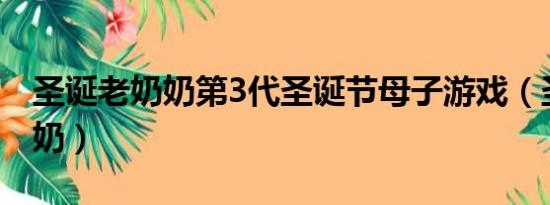 圣诞老奶奶第3代圣诞节母子游戏（圣诞老奶奶）