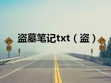 盗墓笔记txt（盗）