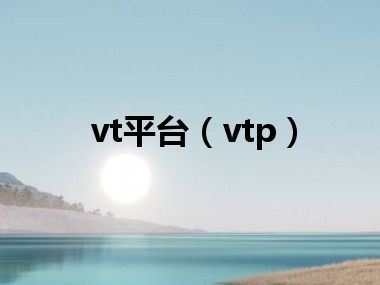 vt平台（vtp）