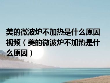 美的微波炉不加热是什么原因视频（美的微波炉不加热是什么原因）