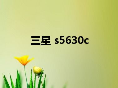 三星 s5630c