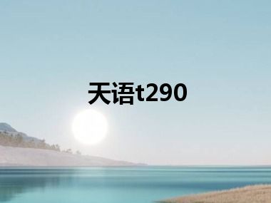 天语t290