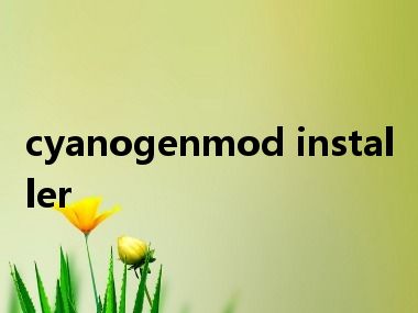 cyanogenmod installer