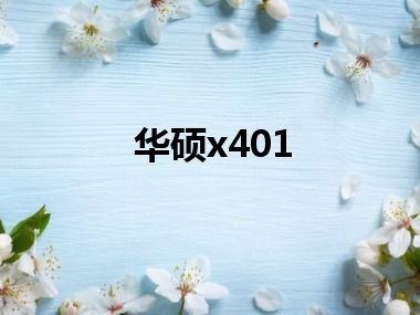 华硕x401