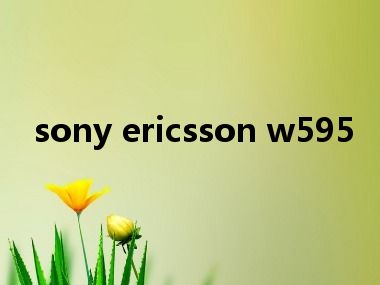 sony ericsson w595